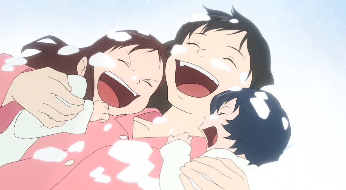 A still from Wolf Children from director Mamoru Hosoda