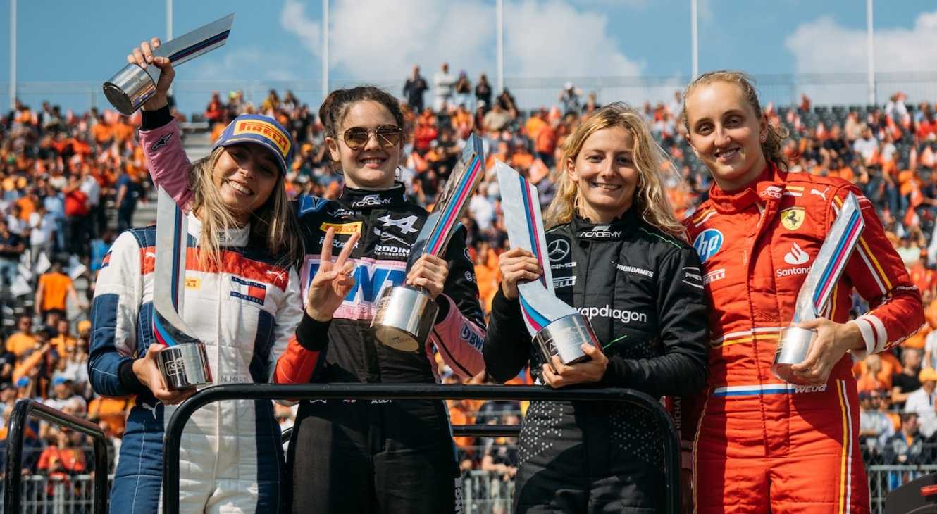 Still from F1 The Academy