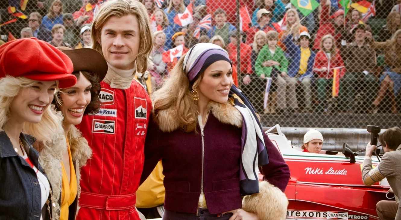 Chris Hemsworth in Rush 