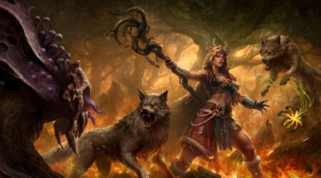 Diablo Immortal Druid promotional image