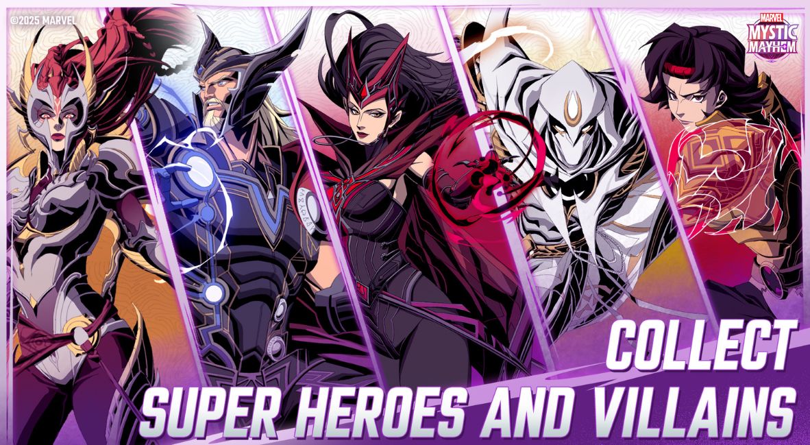 Marvel Mystic Mayhem promotional image from NetEase