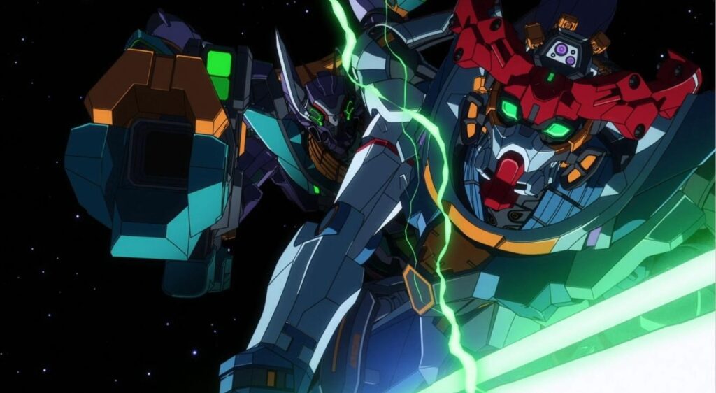 Still from Mobile Suit Gundam GQuuuuuuX Episode 12