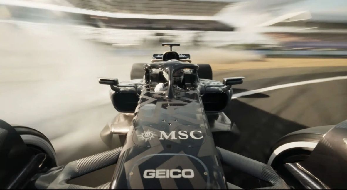 F1 (2025) promotional movie image