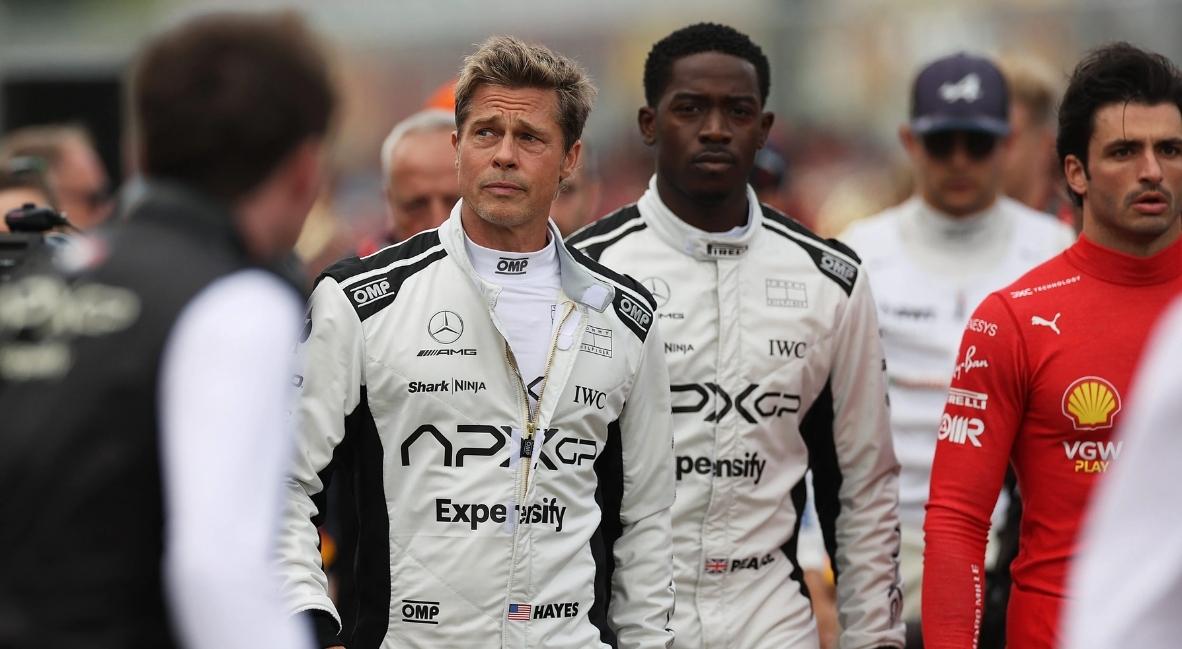 F1 (2025) promotional movie image