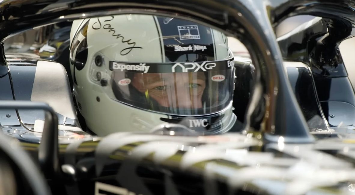 F1 (2025) promotional movie image