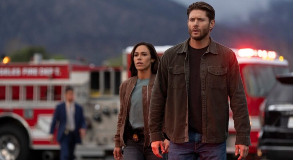 Jensen Ackles in Prime Video's Countdown promotional image