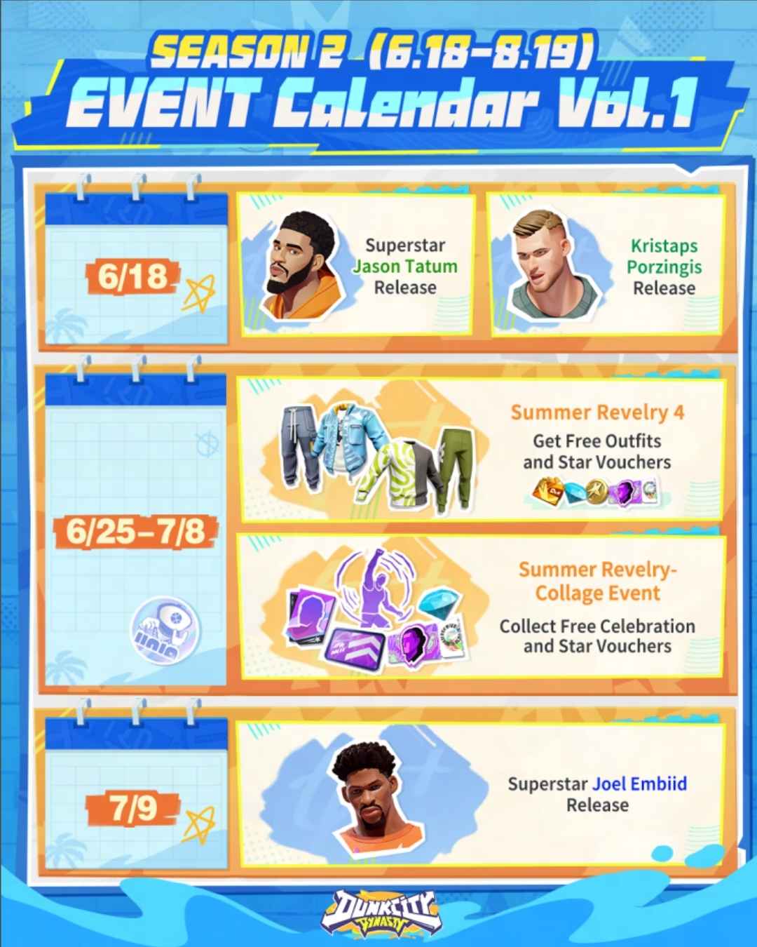 Dunk City Dynasty Season 2 key art from NetEase