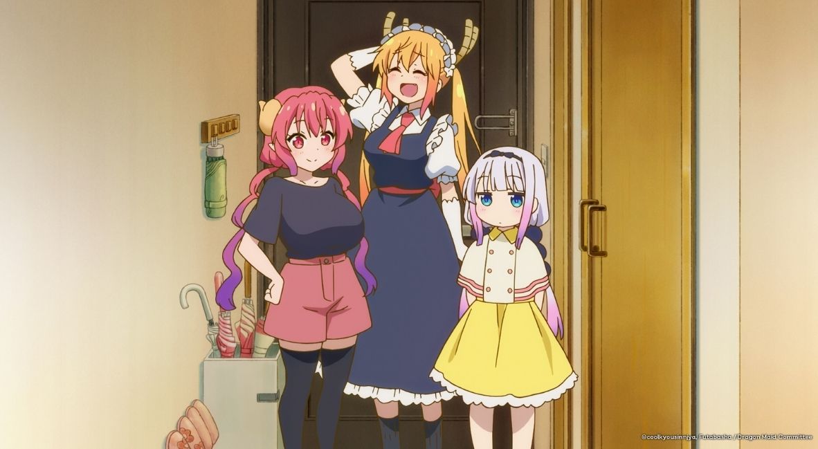 Crunchyroll Launches New Monthly Theatrical Program "Anime Nights" 1 Miss Kobayashi's Maid Dragon Movie promotional image