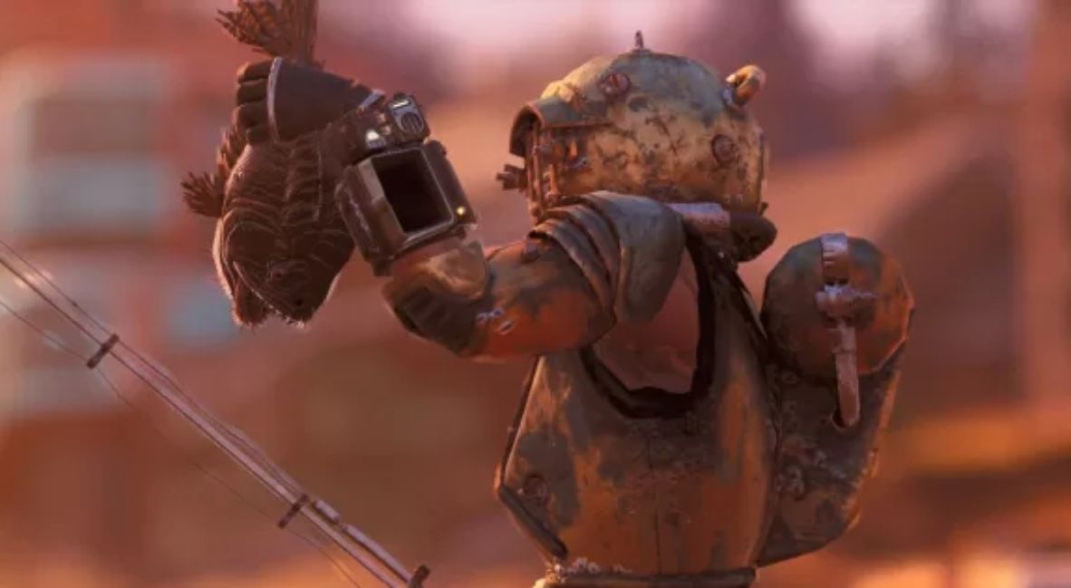 Fallout 76 fishing update key art for "Gone Fission"