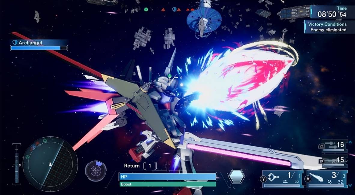 Gundam Seed Battle Destiny Remastered promotional images from Bandai Namco