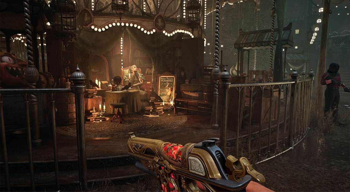 Crisol Theater of Idols promotional gameplay still from Blumhouse Games