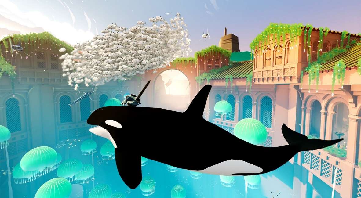 Sword of the Sea promotional image from Giant Squid