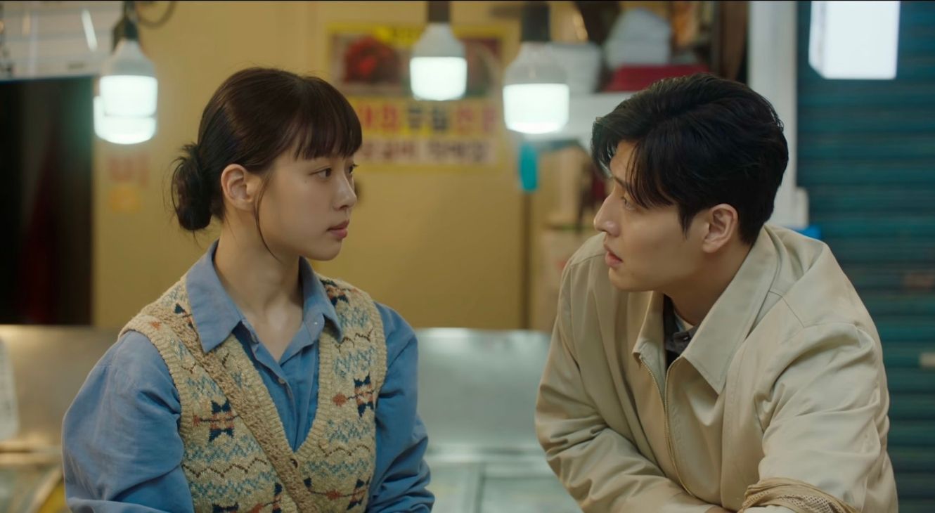 Go Min-si and Kang Ha-neul in Tastefully Yours