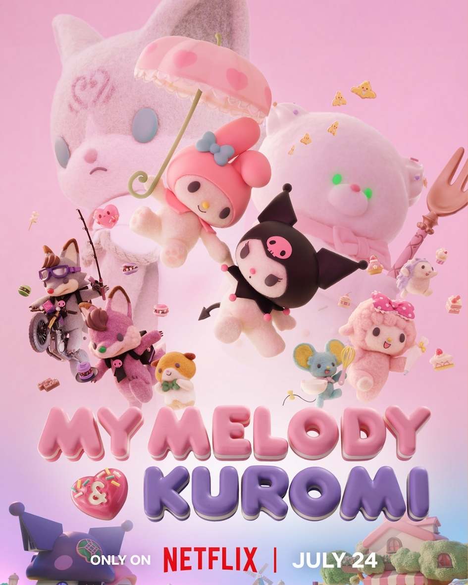 My Melody & Kuromi Key Art from Netflix Animation