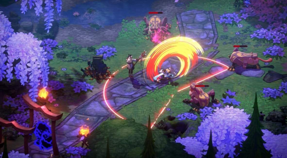 Towa And The Guardians of the Sacred Tree promotional image from Bandai Namco