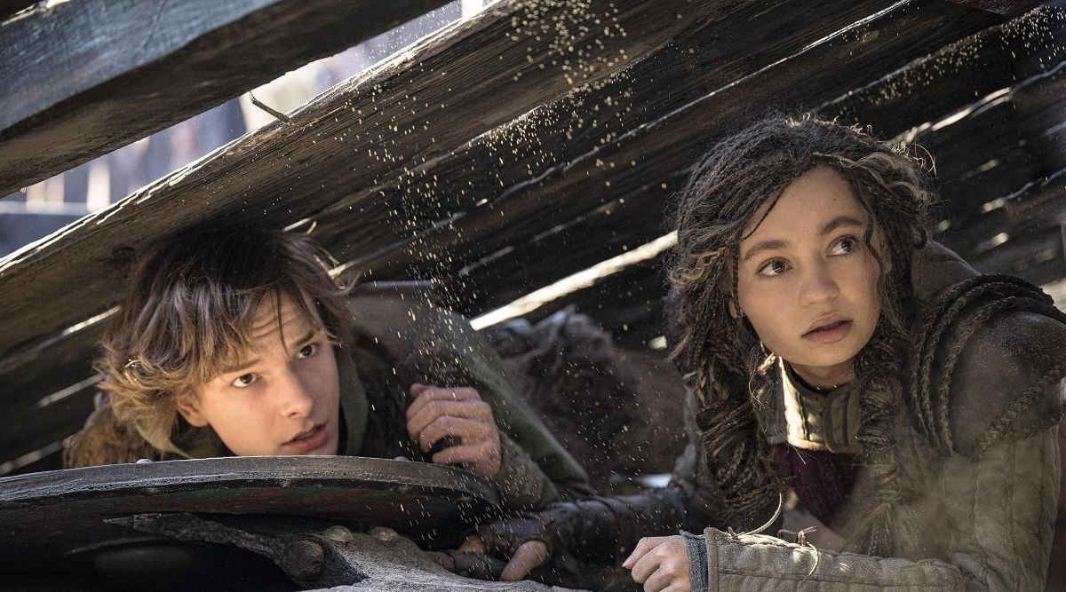 Astrid and Hiccup in How to Train Your Dragon (2025)