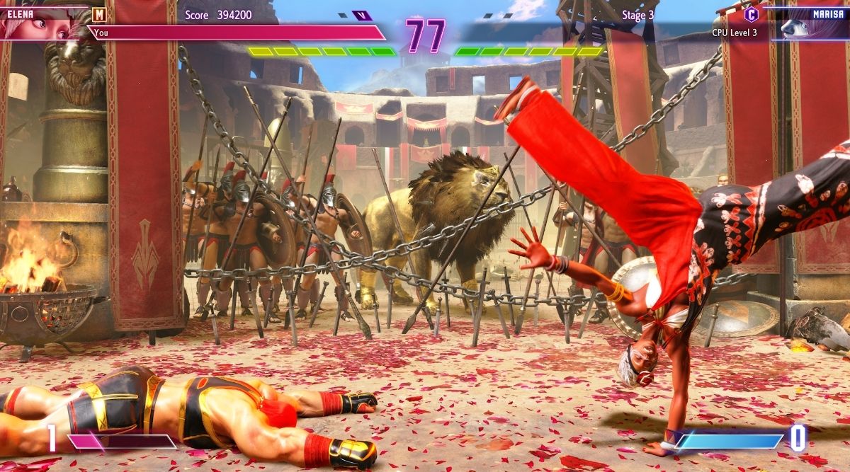 Elena Combat in Street Fighter 6