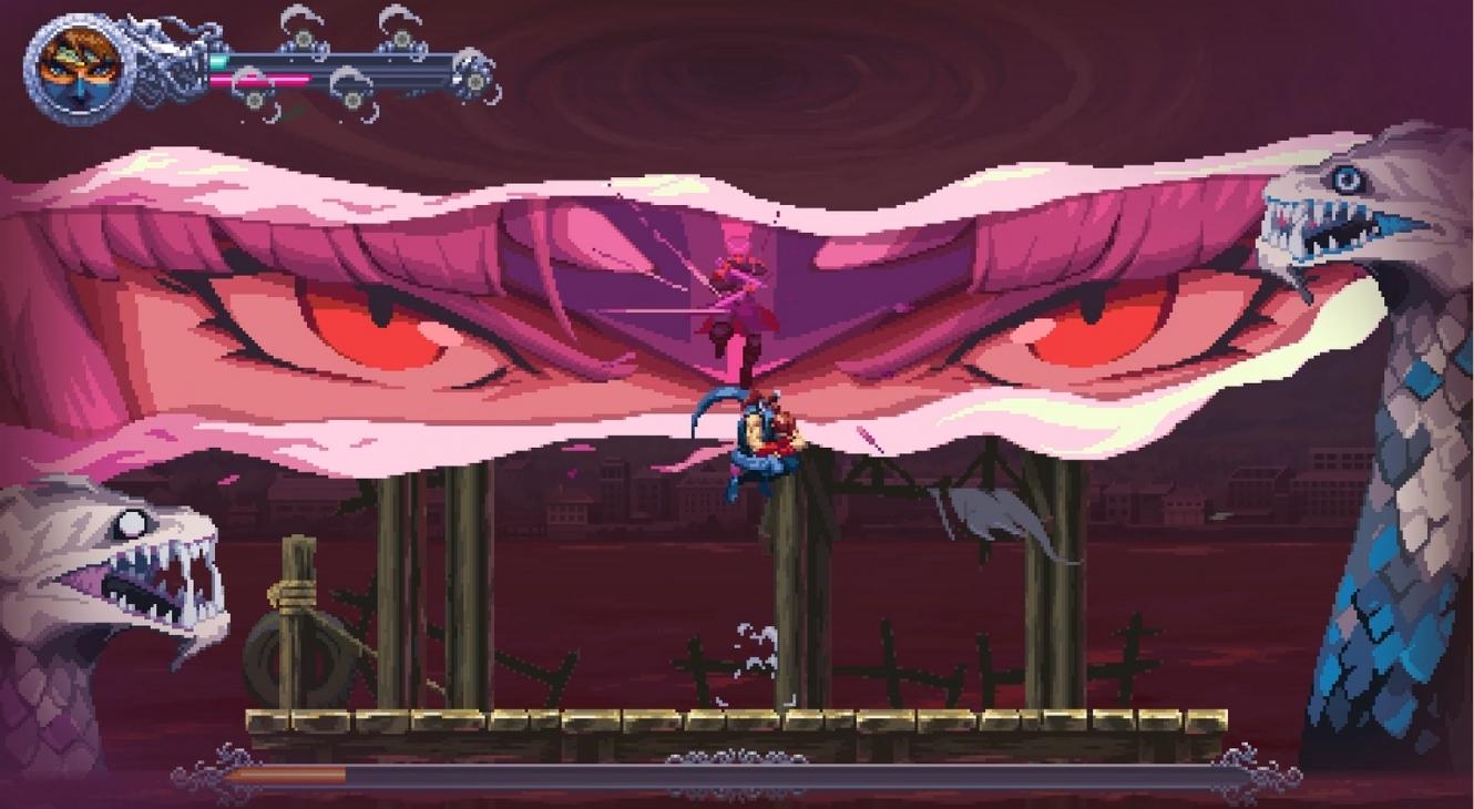 Screenshot from Ninja Gaiden Ragebound