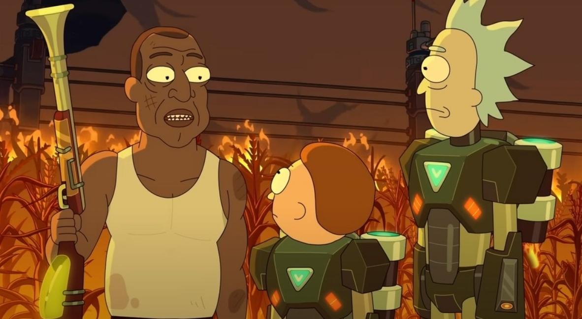 President Curtis in Rick and Morty
