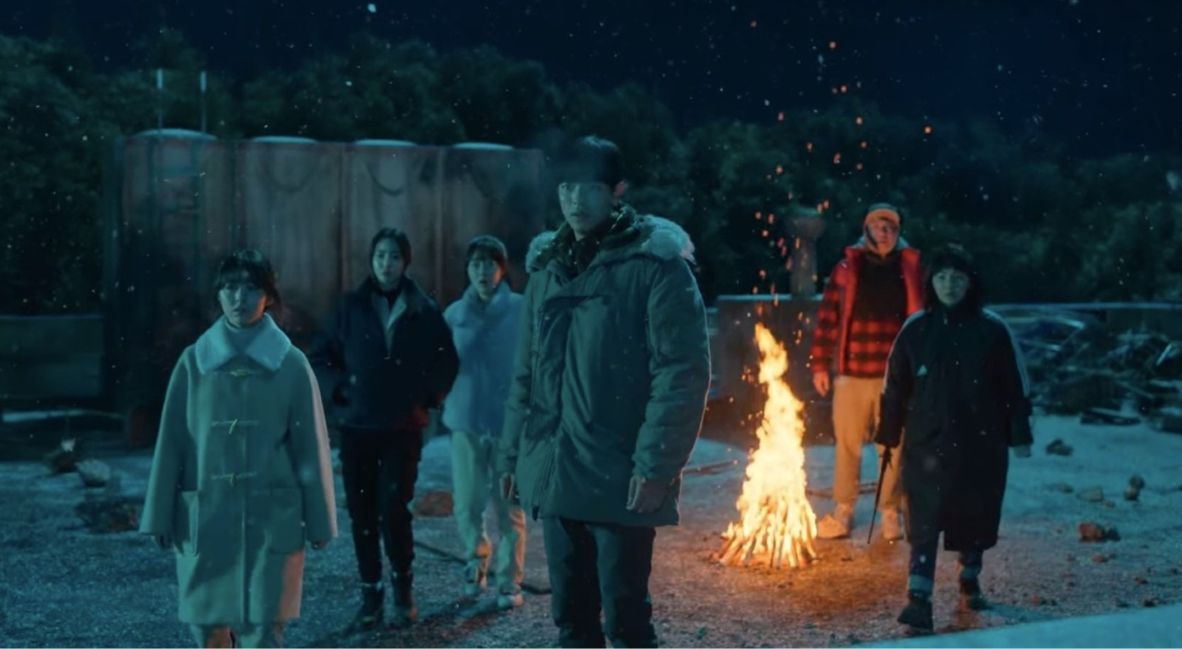 All of Us Are Dead Season 1 finale image with the All of Us Are Dead Season 2 Cast