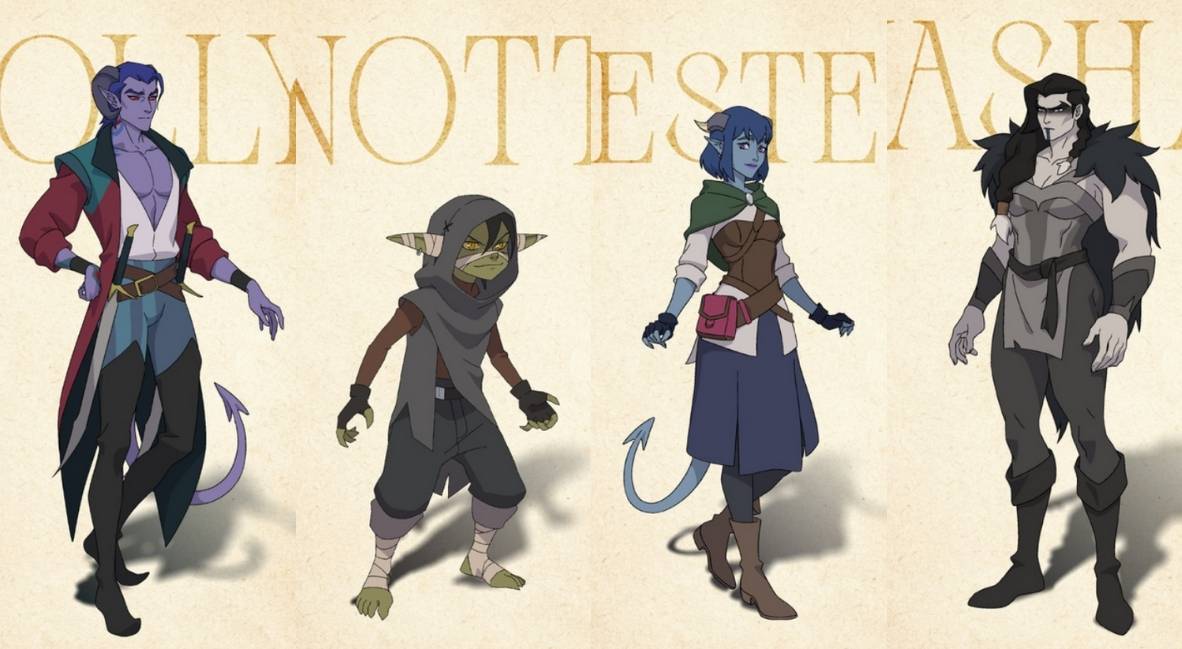 The Mighty Nein Critical Role Animated Series proomtional image