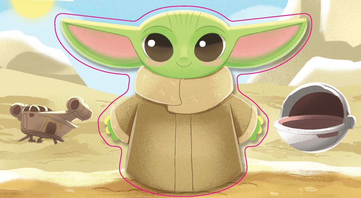 The adorable cover of the upcoming Star Wars book You're My Little Grogu
