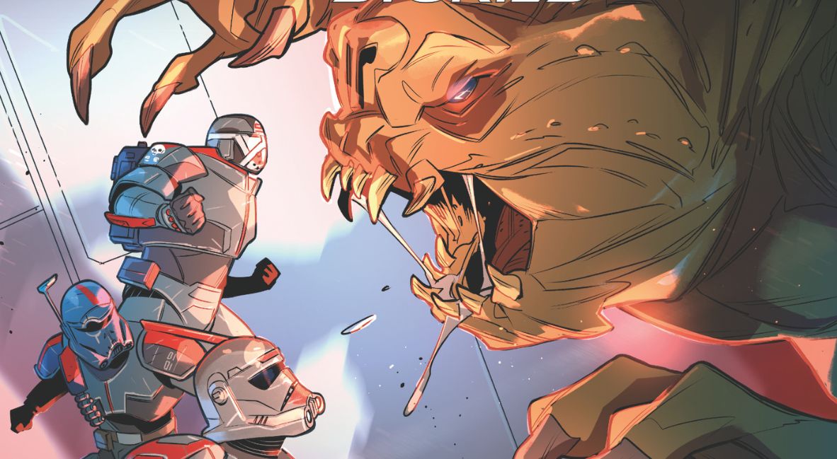 One of the covers of the upcoming comic Star Wars: Hyperspace Stories – Bad Batch #2: Rogue Agents