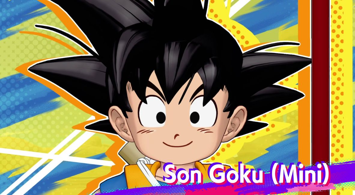 Dragon Ball Gekishin Squadra promotional image of Son Goku Mini