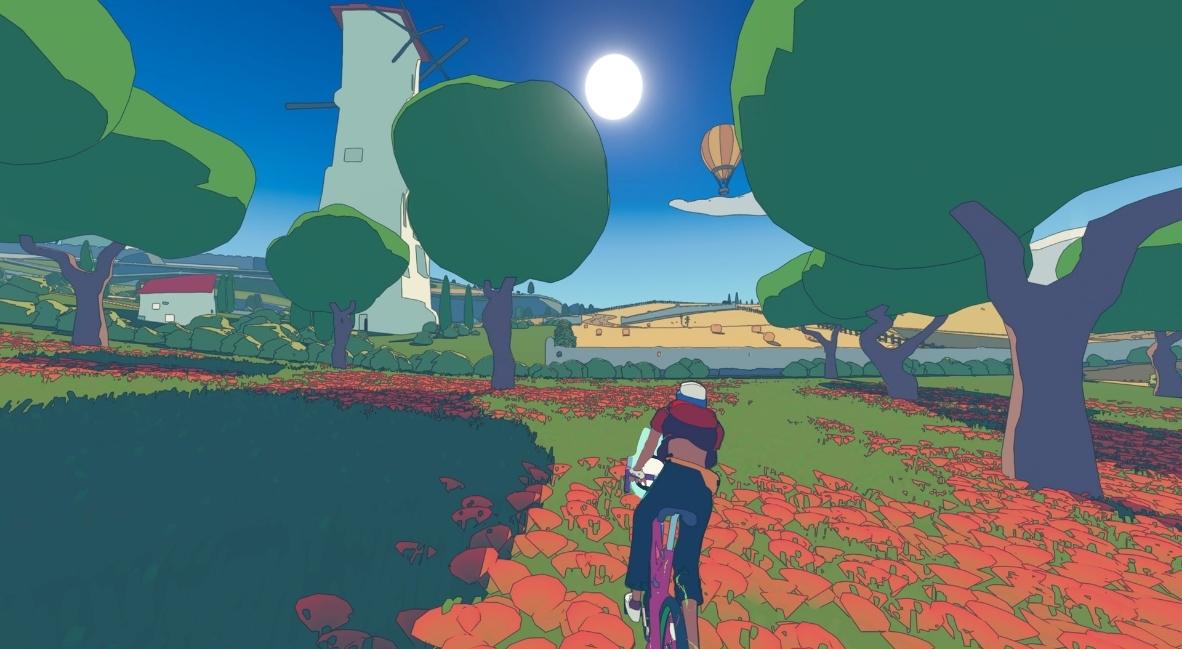 Wheel World promotional keyart from Annapurna Interactive