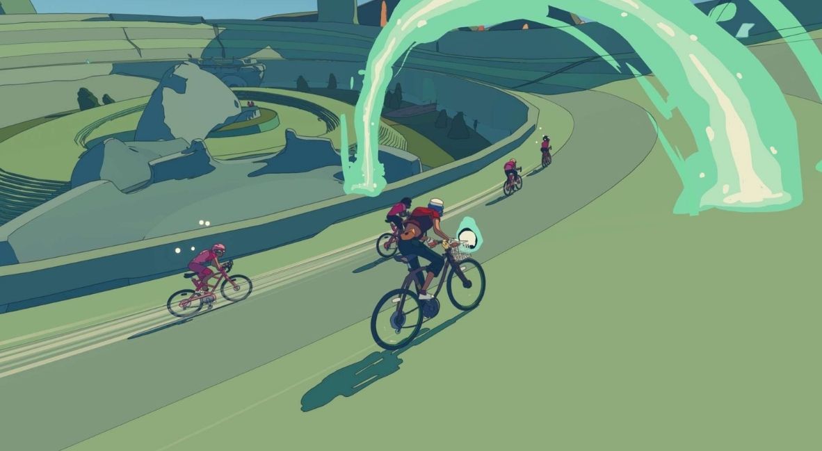 Wheel World promotional keyart from Annapurna Interactive