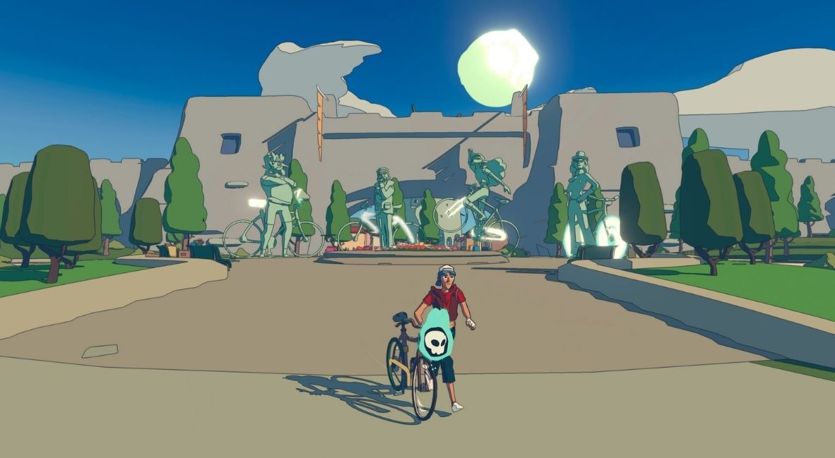 Wheel World promotional keyart from Annapurna Interactive