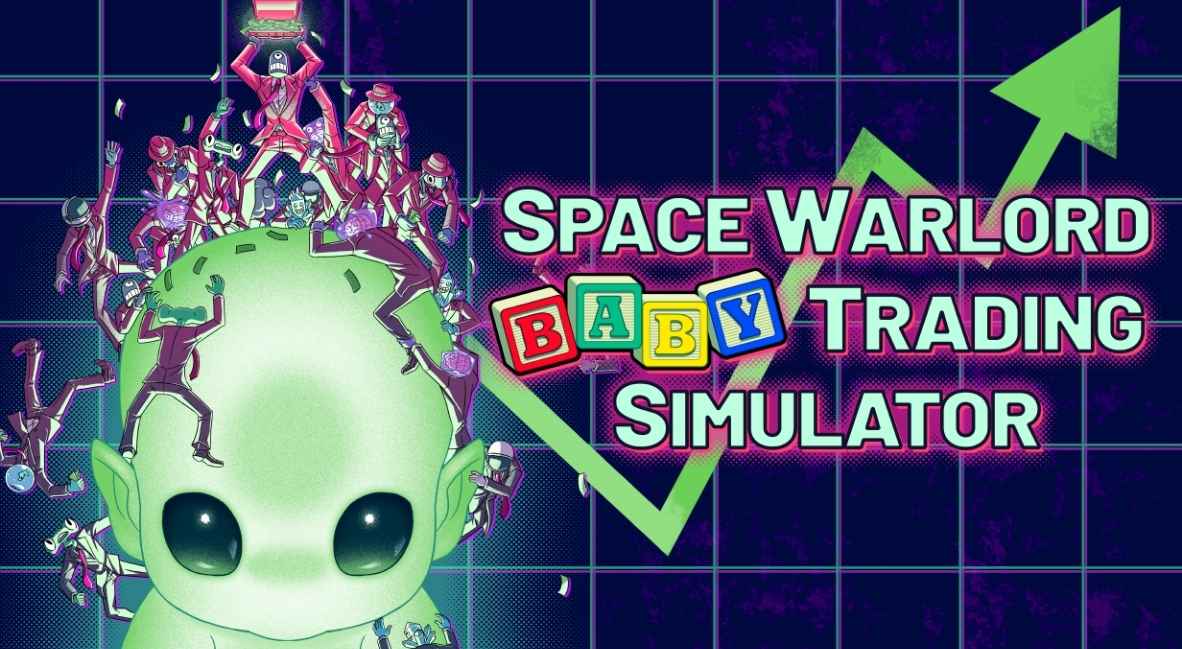 Strange Scaffold - Space Warlord Baby Trading Simulator Key Art