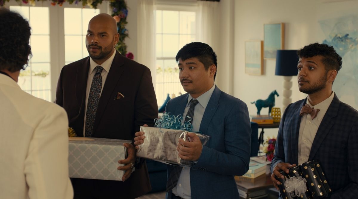 Tre Hale, Andrew Lopez and Vinny Thomas in Platonic Season 2
