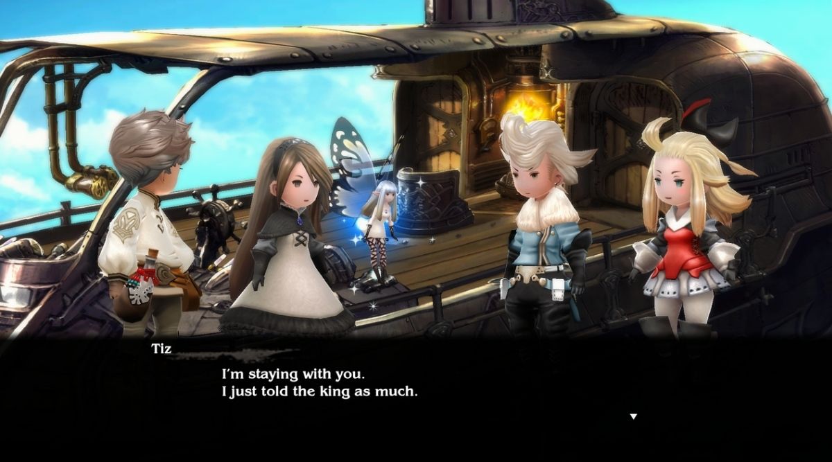 Bravely Default Flying Fairy HD Remaster Dialogue