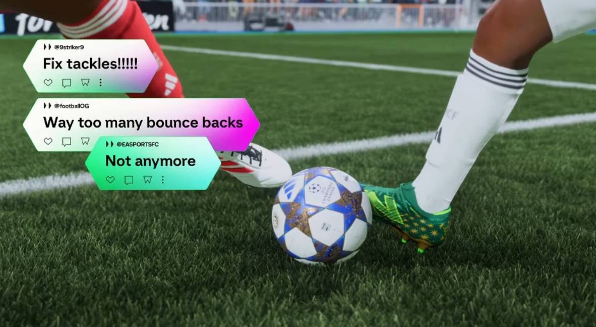 EA Sports FC 26 promotional still from the gameplay trailer