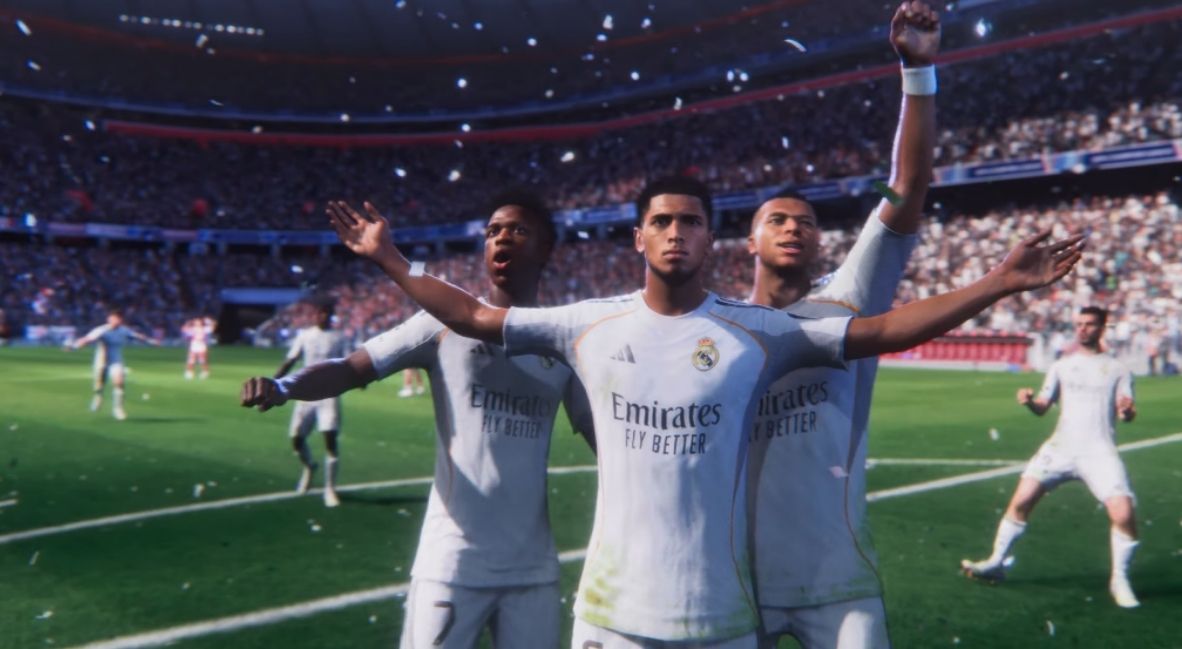 EA Sports FC 26 promotional still from the trailer