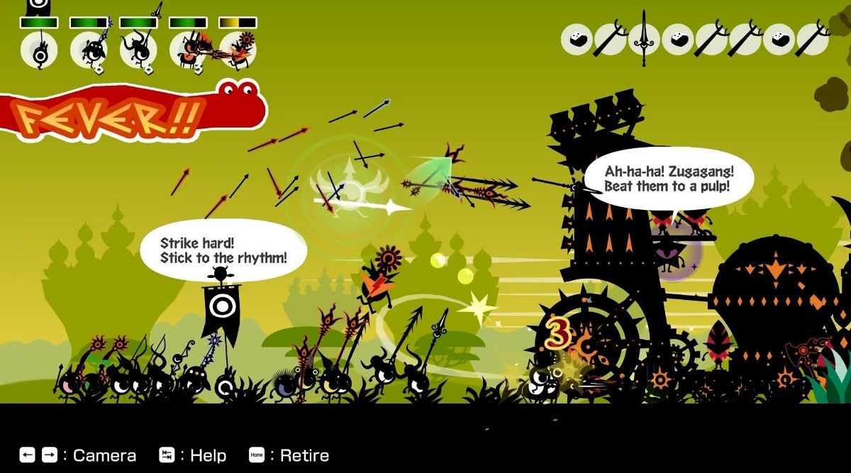 Patapon 1 and 2 Replay Battle