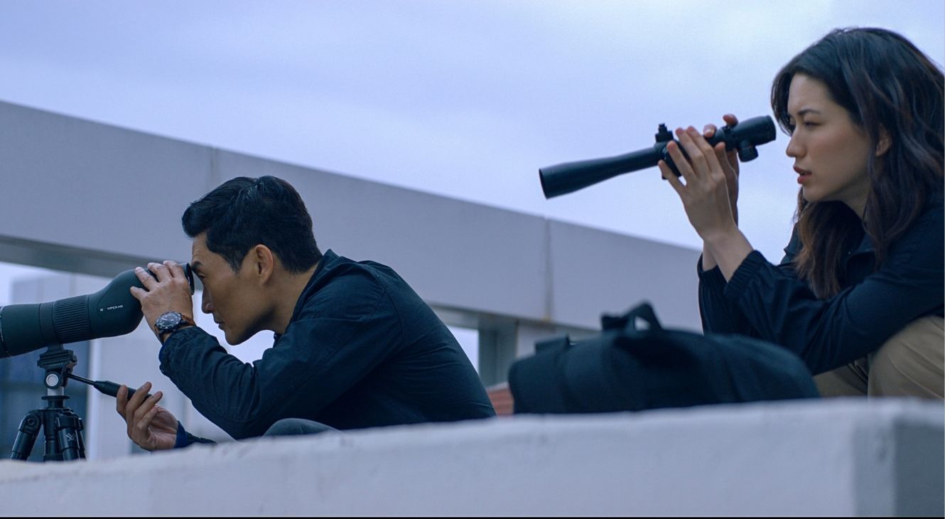 Daniel Dae Kim and Reina Hardesty in Butterfly