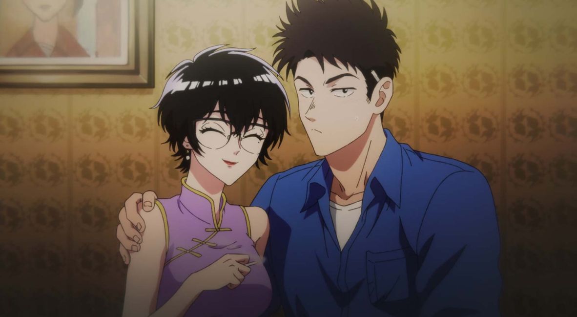 Kujirai B and Kudo take a photo together