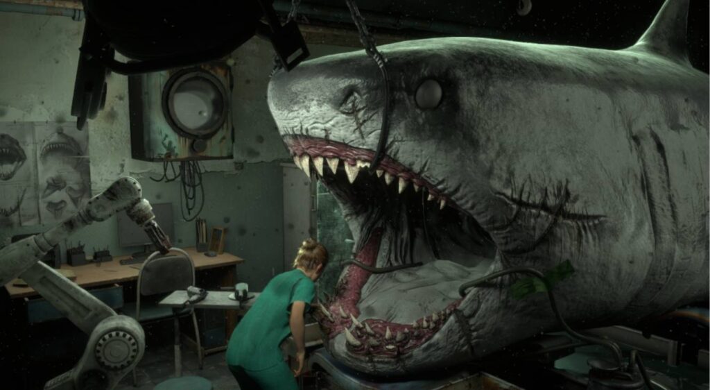 Shark Dentist promotional key art from Alice Games