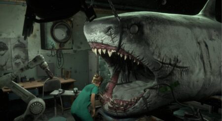 Shark Dentist promotional key art from Alice Games