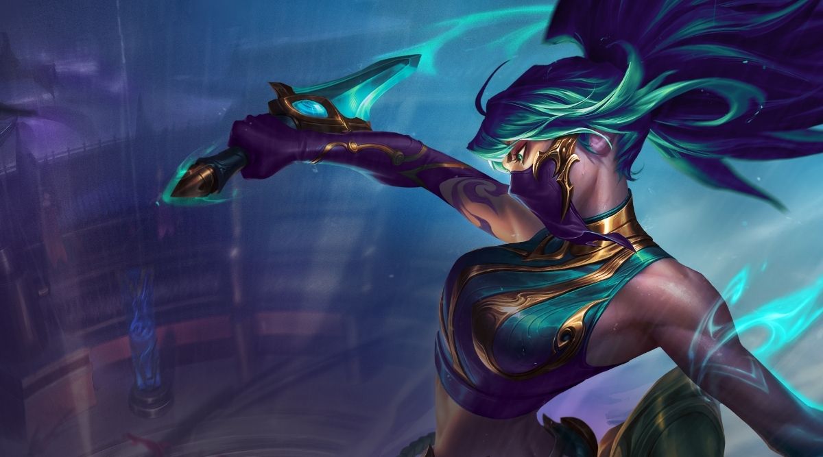 Akali in Teamfight Tactics' K.O. Coliseum