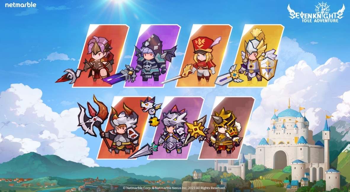 Seven Knights Idle Adventures character tiles