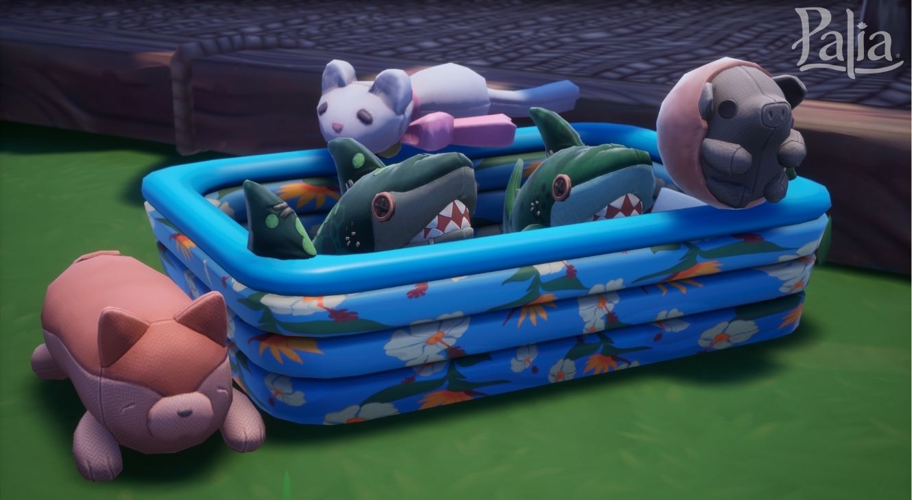 Shark plush arrive in Palia's Solstice Bloom Update
