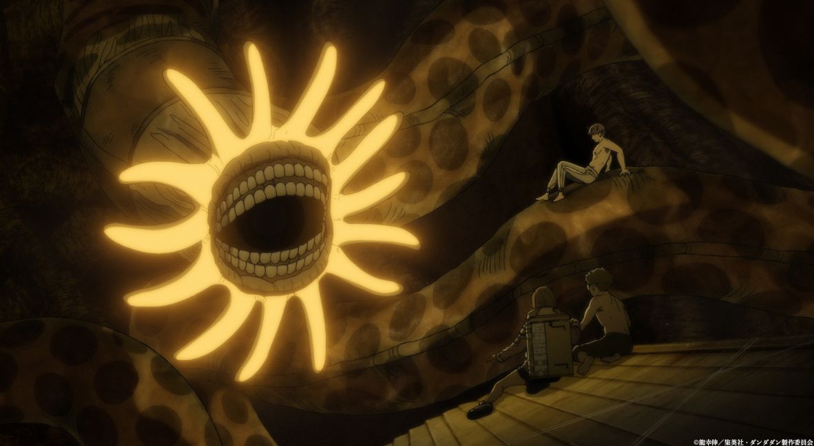 The death worm makes its entrance