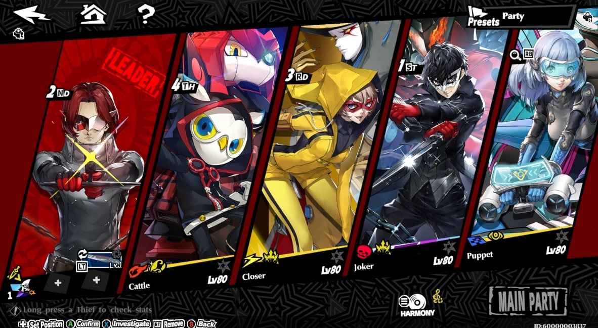 Persona 5: The Phantom X promotional image