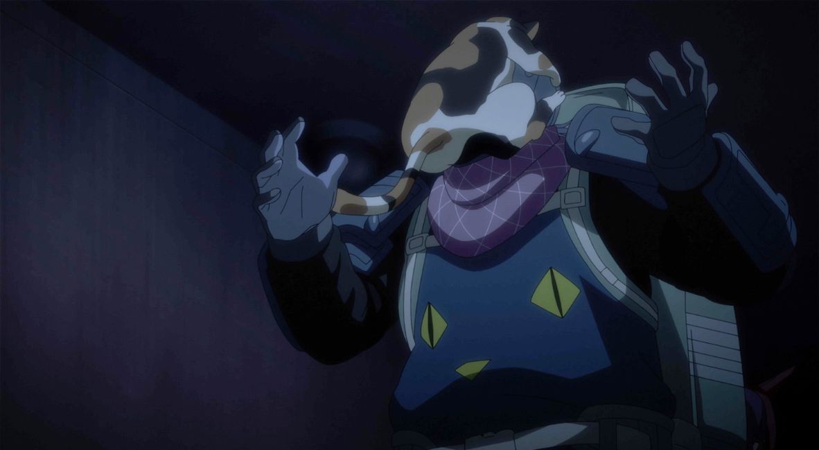 Kunagi faces off against an infected cat