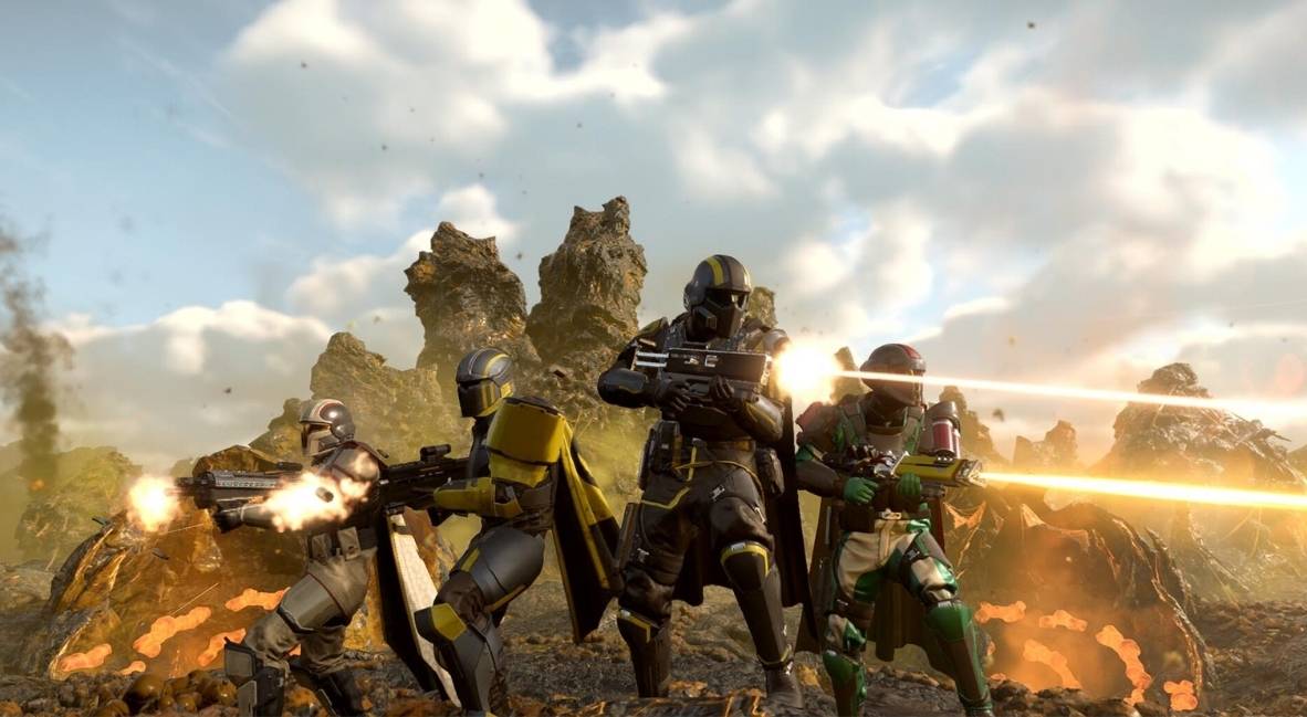 Helldivers 2 On Xbox promotional image