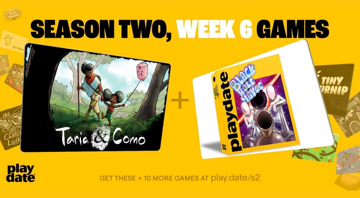Playdate Season 2 release Black Hole Havoc 
