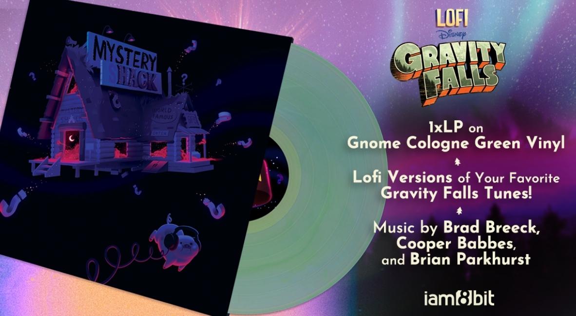 Gravity Falls Vinyl Lo-fi promotional art